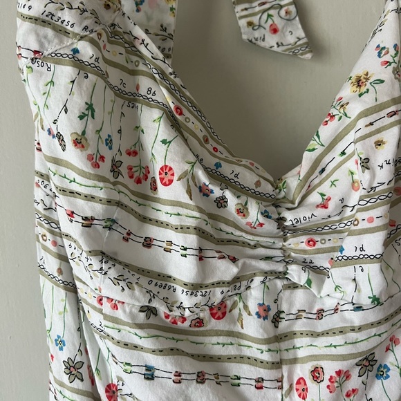 Floral patterned halter dress - Picture 6 of 9
